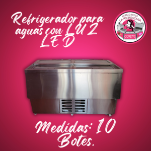 Refrigerador para aguas de 10 botes de 20 litros